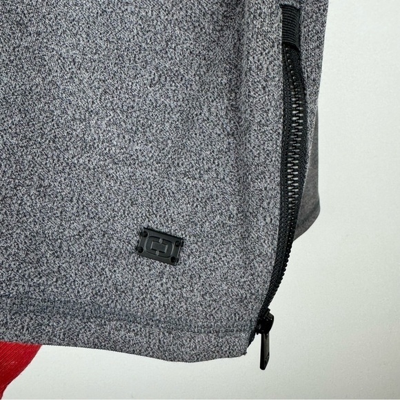 OGIO Ladies Transition Pullover, Blacktop Heather, Size XL - Picture 3 of 11